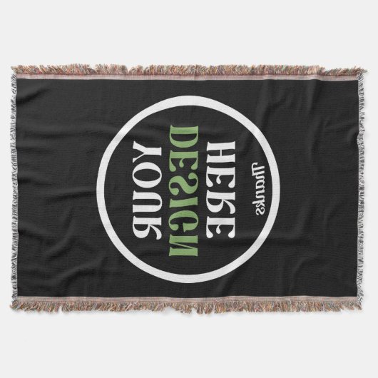 aangepast, uniek, strak & minimalistisch deken (Voorkant)