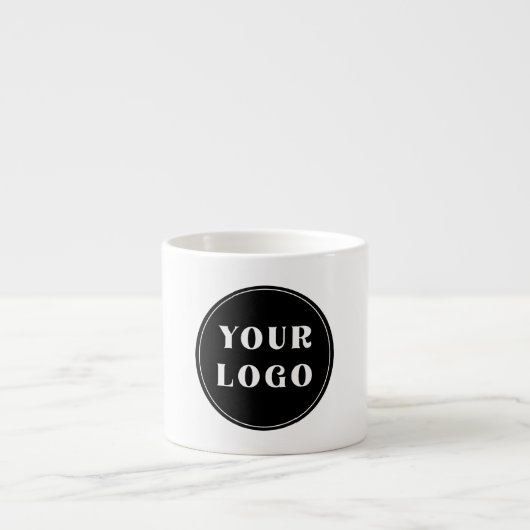 aangepast, uniek, strak & minimalistisch espresso kop (Voorkant)