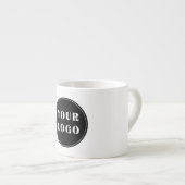 aangepast, uniek, strak & minimalistisch espresso kop (Voorkant rechts)