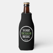 aangepast, uniek, strak & minimalistisch flesjeskoeler (Fles Voorkant)