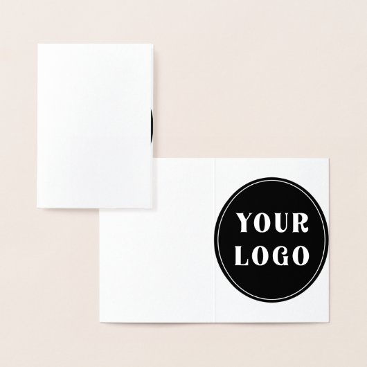 aangepast, uniek, strak & minimalistisch folie kaarten (Display)