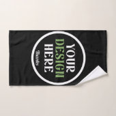 aangepast, uniek, strak & minimalistisch handdoek (Handdoek)