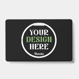 aangepast, uniek, strak & minimalistisch hershey®' badge