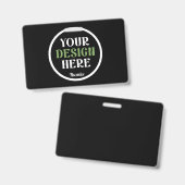 aangepast, uniek, strak & minimalistisch hershey®' badge (Voor- en achterkant)