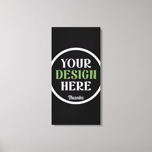aangepast, uniek, strak & minimalistisch hershey®' canvas afdruk (Voorkant)