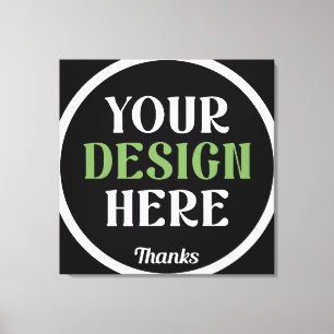 aangepast, uniek, strak & minimalistisch hershey®' canvas afdruk