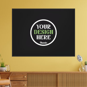 aangepast, uniek, strak & minimalistisch hershey®' canvas afdruk