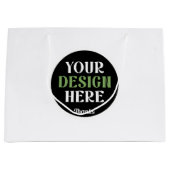 aangepast, uniek, strak & minimalistisch hershey®' groot cadeauzakje (Voorkant)