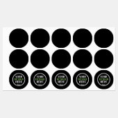 aangepast, uniek, strak & minimalistisch hershey®' labels (Vel)