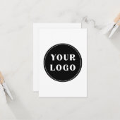 aangepast, uniek, strak & minimalistisch kaart (Voorkant / Achterkant in situ)