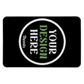 aangepast, uniek, strak & minimalistisch magneet (Horizontaal)