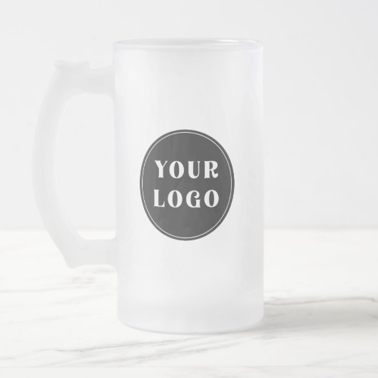 aangepast, uniek, strak & minimalistisch matglas bierpul (Links)