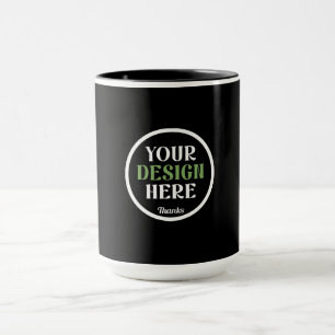 aangepast, uniek, strak & minimalistisch mok