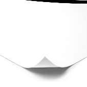 aangepast, uniek, strak & minimalistisch perfect poster (Hoek)