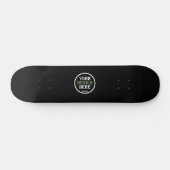 aangepast, uniek, strak & minimalistisch persoonlijk skateboard (Horizontaal)