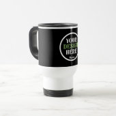 aangepast, uniek, strak & minimalistisch reisbeker (Voorkant links)