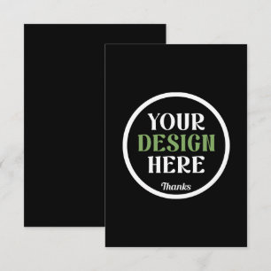 aangepast, uniek, strak & minimalistisch RSVP kaartje