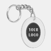 aangepast, uniek, strak & minimalistisch sleutelhanger (Voorkant Links)