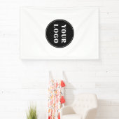 aangepast, uniek, strak & minimalistisch spandoek (Insitu)