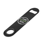 aangepast, uniek, strak & minimalistisch speed flessenopener (Voorkant Gekanteld)