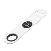 aangepast, uniek, strak & minimalistisch speed flessenopener (Voorkant Gekanteld)