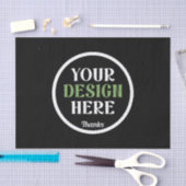 aangepast, uniek, strak & minimalistisch tissuepapier (Craft)