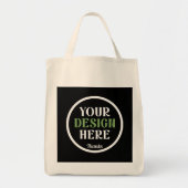 aangepast, uniek, strak & minimalistisch tote bag (Voorkant)