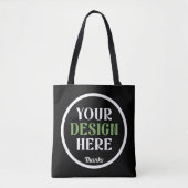aangepast, uniek, strak & minimalistisch tote bag (Voorkant)