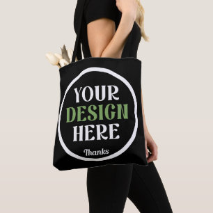aangepast, uniek, strak & minimalistisch tote bag
