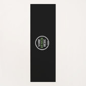 aangepast, uniek, strak & minimalistisch yogamat (Voorkant)