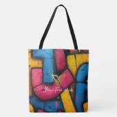 Aangepast: Urban Graffiti gepersonaliseerd Tas (Voorkant)