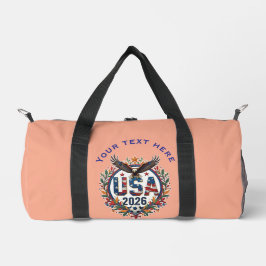 Aangepast USA National Soccer Team Bald Eagle Logo Plunjezak