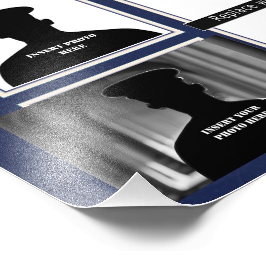 Aangepast USMC-fotocollage Foto Afdruk (Hoek)