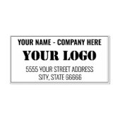 Aangepast uw adres Bedrijfs Stempel van het Adres (Design)