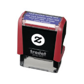Aangepast uw adres Self-inking Stamp Sjabloon Zelfinktende Stempel (Product)