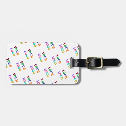 Aangepast uw bedrijf Logo Business Bagagelabel (Voorkant horizontaal)