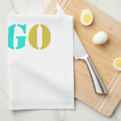 Aangepast uw bedrijf Logo of keukenhanddoek voor f (Quarter Fold)