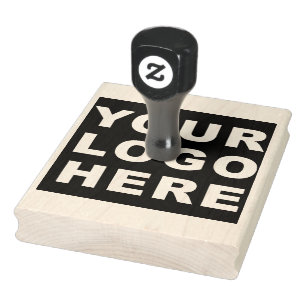 Aangepast uw bedrijf Logo Rubber Stempel