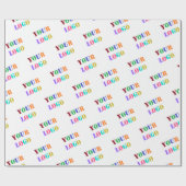 Aangepast uw bedrijfspapier of fotopapier cadeaupapier (Vlak)