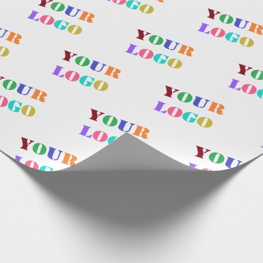 Aangepast uw bedrijfspapier of fotopapier cadeaupapier (Hoek)