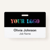 Aangepast uw bedrijfspasje voor harde Logo Badge (Voorkant)