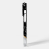 Aangepast uw brief iPhone Case Marble Design (Achterkant / Links)