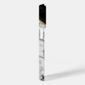 Aangepast uw brief iPhone Case Marble Design (Achterkant / Rechts)