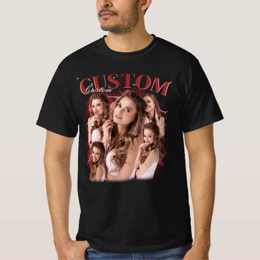 Aangepast uw eigen bootleg shirt idee hier 90's st (Voorkant)