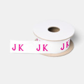 Aangepast Uw Eigen Merk Logo WhiteColor Lint (Spoel)