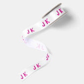 Aangepast Uw Eigen Merk Logo WhiteColor Lint (Achterkant)