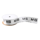 Aangepast Uw Eigen Merk Logo WhiteColor Lint (Spoel)