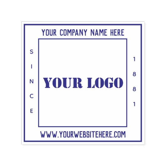 Aangepast uw eigen stempel voor uw bedrijf (Design)