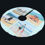 Aangepast uw favoriete foto collage boom rok cadea kerstboom rok<br><div class="desc">Kerstboom rok met aangepaste fotocollage - uniek uw eigen ontwerp - gepersonaliseerde familie / vrienden of persoonlijke boom rokken / cadeau - voeg uw foto's / of tekst - formaat wijzigen en elementen verplaatsen met aanpassingstool! Kies lettertype / grootte / kleur! Veel succes - wees gelukkig :)</div>