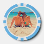Aangepast uw favoriete foto poker chips cadeau (Voorkant)